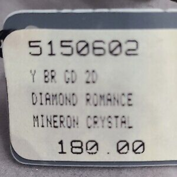 Vintage Wittnauer AS1740 Swiss 0280 Diamond Romance goldtone watch still in box - Picture 3 of 8